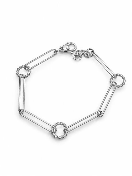 Pulsera Marcello Pane Mujer in Plata BRG004-B - BRG004-B